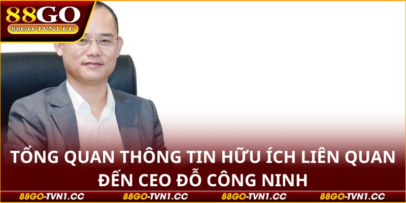 CEO Đỗ Công Ninh